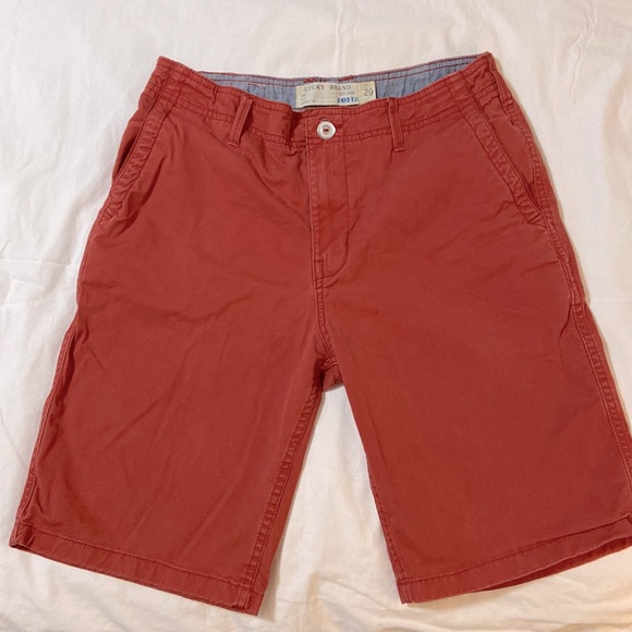 Lucky Brand Other - Lucky Brand Mens Rust colored shorts 29 waist